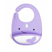 Skip Hop Zoo Lätzchen - Narwal, 1 st, Skip Hop