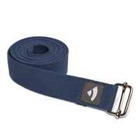 Yogagurt Asana Belt, Schiebeschnalle Baumwolle dunkelblau 910-DB, 1 st, bodhi