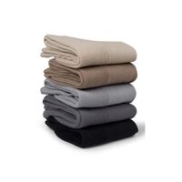 Vital Comfort 5 Paar Wohlfühlsocken unisex, atmungsaktiv, hautverträglich u. Spitze gekettelt, 1 Stk., GHZMATRA