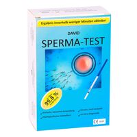 David Spermatests Set semen sperm Fruchtbarkeitstest, 3 st, David