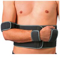 THUASNE Schulterfix Forte SFF Schultergelenkorthese verstärkter Leibgurt, 0° für adipöse ­Patienten, 1 Stk., Thuasne