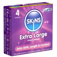 Skins *Extra Large*, 4 Stk., SKINS Condoms