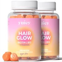 yuicy® Hair Glow - Biotin Gummies für Haarwachstum, 120 Stk., yuicy