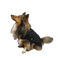 Fashion Dog Hunde-Regenmantel mit Fleecefutter - Schwarz 33 cm 1 St, 1 ST, Fashion Dog