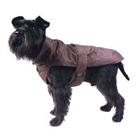 Fashion Dog Hundemantel mit Kunstpelz-Futter - Braun - 39 cm, 1 st, Fashion Dog
