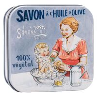 La Savonnerie de Nyons - Metallbox mit Seife 'Baby und Mama' 155 g, 155 g, La Savonnerie de Nyons