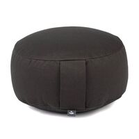 Meditationskissen RONDO ECO mit abnehmbarem Bezug, Dinkelfüllung Anthrazit, 1 st, bodhi