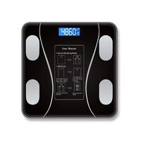 Sport-Knight® Körperanalysewaage Bluetooth Schwarz, 1 st, Sport-Knight®