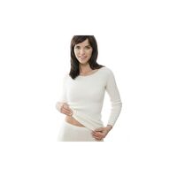 Medima Damen Unterhemd langarm 100% Angora, 1 Stk., Medima