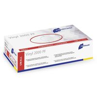 Meditrade Vinyl 2000 PF Einmalhandschuhe aus Vinyl, 100 st, Meditrade