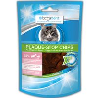 Bogadent Plaque-Stop Chips Fish f.Katzen 50 g Beutel, 50 g, bogadent