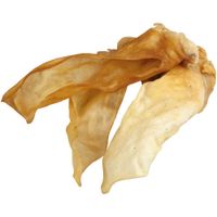 Schecker Hundesnack - getrocknete Lamm Ohren 0,25 kg Futter, 0.25 kg, Schecker