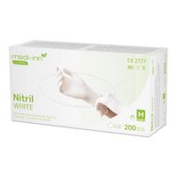 Medi-Inn Nitril white Einmalhandschuhe 200 St Verband, 200 stk, Medi-Inn