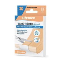 Lifemed Wund-Pflaster 0,5 m x 6 cm hautfarben 'Allround' 1 St, 1 stk, Lifemed