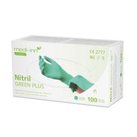 Medi-Inn Nitril Green Plus Einmalhandschuhe 10x100 St Verband, 1000 stk, Medi-Inn