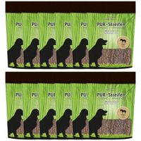 Schecker Kausnack - PUR Kaustreifen aus 100% Pferd 12x100 g Futter, 1200 g, Schecker
