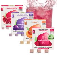 waterdrop® Microdrink Bestseller Set Getränkewürfel 4x12 Pc, 48 stk, waterdrop
