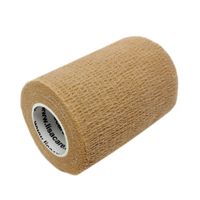 LisaCare selbsthaftende Bandage - Beige 7,5cm x 4,5m 1 St Verband, 1 stk, LisaCare
