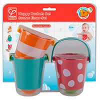 Hape Buntes Eimer-Set 1 St Set, 1 stk, Hape