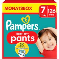 Pampers - Windeln 'Baby Dry Pants Gr.7 Extra Large 17+kg' 126 St, 126 stk, Pampers