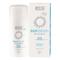 eco cosmetics Sonnenlotion Neutral LSF 20 ohne Parfum 100ml 100 ml, 100 ml, eco cosmetics
