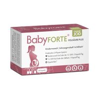 BabyFORTE® Folsäure Plus Ohne JOD 60 St Kapseln, 60 stk, BabyFORTE