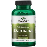 Swanson Damiana 510 mg 100 St, 100 stk, Swanson