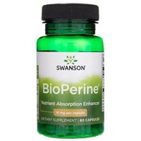 Swanson BioPerine 10mg 60 St, 60 stk, Swanson