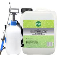 PVU Silberfischspray mit 5L Drucksprüher 5 l Flüssigkeit, 5 l, PVU