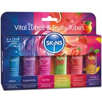 Skins *Vital & Fruity Tubes* 0,072 l Gleitmittel, 0.07 l, SKINS Condoms