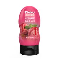 :Diablo No Added Sugar Strawberry Dessert Sauce 0,29 kg Fl&uuml;ssigkeit, 0.29 kg, Diablo