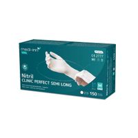 Medi-Inn PRO Clinic-Perfect Semi Long Nitril-Einmalhandschuhe 1x150 St, 150 stk, Medi-Inn