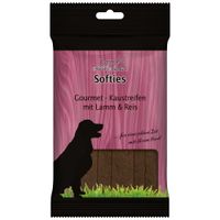 Softies - Gourmet Kaustreifen mit Lamm und Reis 200 g Futter, 200 g, Schecker