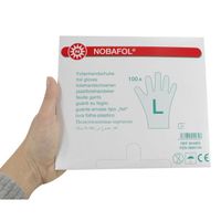 Noba Nobafol PE-Folienhandschuhe 100 St, 100 stk, NOBAMED