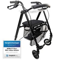 Wohnungs-Rollator Ir10+ - Der wendige Indoor Rollator von Mobility Plus+ 1 St, 1 stk, Mobility Plus+ Wohnungs-Rollator Ir10+ - Der wendige Indoor Rollator von Mobility Plus+ 1 St, 1 stk, Mobility Plus+