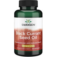 Swanson Schwarzes Johannisbeersamenöl 500 mg 180 St, 180 stk, Swanson