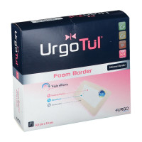 Urgotül Foam Border 6,5x10 cm Verband 10 St, 10 stk, URGO
