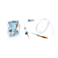 Romed Infusionsbesteck mit Einmalkanüle steril 0,40 mm 25 St, 25 stk, Romed