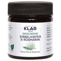 Klar Seifen - Zirbelkiefer & Rosmarin Deodorants 30 ml, 30 ml, Klar Seifen