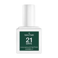 NAILTIME - 21 Days UV Nail Polish Nagellack 8 ml 47-Canabis, 8 ml, NAILTIME
