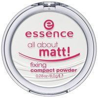 Essence - All About Matt! Fixing Compact Powder Puder 8 g WHITE, 8 g, Essence
