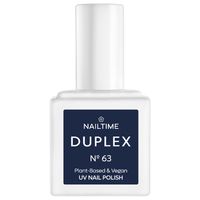 NAILTIME - DUPLEX UV NAIL POLISH Gel-Nagellack 8 ml N° 63 Blue Jeans, 8 ml, NAILTIME