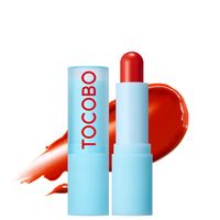 TOCOBO - Glass Tinted Lip Balm Tangerine Red Lippenbalsam 3,5 g #013, 3.5 g, TOCOBO