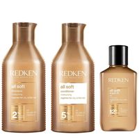 Redken - All Soft Bundle Argan Oil* Haarpflegesets 0,71 l Damen, 0.71 l, Redken