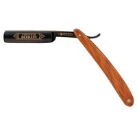 DOVO Solingen - Rasiermesser Olivenholz Carbonstahl Rasur 1 St&uuml;ck Herren, 1 stk, DOVO Solingen