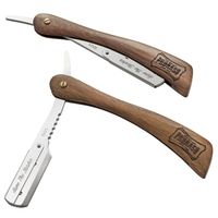 PRORASO - Rasiermesser mit Holzgriff Rasur 1 St&uuml;ck Herren, 1 stk, PRORASO