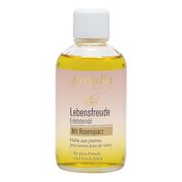 Farfalla - Edelsteinöl - Lebensfreude mit Rosenquarz 100ml Körperöl, 100 ml, Farfalla