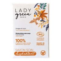 Lady Green - Care Soap Face & Body - Moisturizing 100g Seife, 100 g, Lady Green