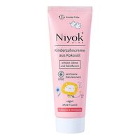 Niyok - Zahncreme - Kids Erdbeere & Himbeere 75ml Zahnpasta, 75 ml, Niyok