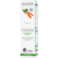 Logona - Nourish Strahlender Teint Vitamincreme Bio-Karotte & Vitamin F Gesichtscreme 30 ml, 30 ml, LOGONA